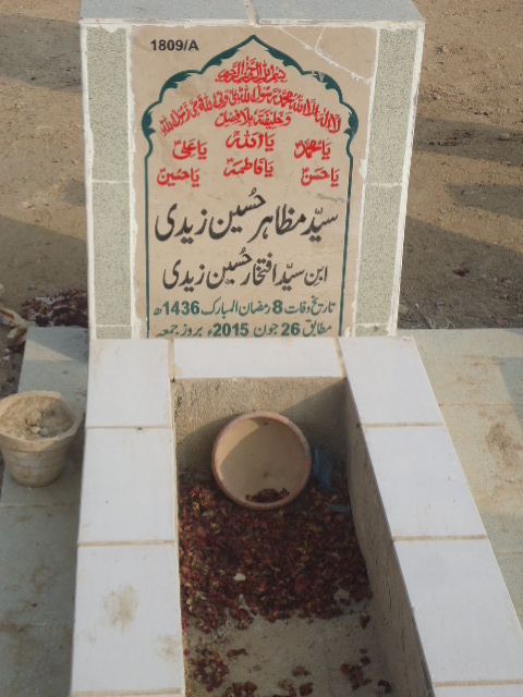 11809 – Syed Mazahir Hussain Zaidi