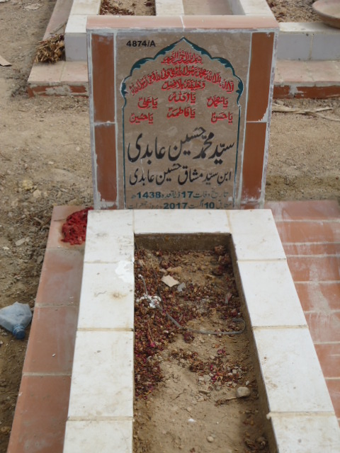 14874 – Syed Muhammad Hussain Abidi