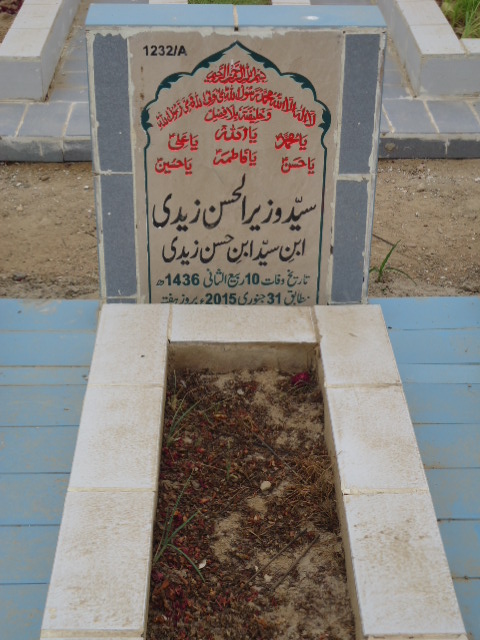 11232 – Syed Wazeer Ul Hasan Zaidi