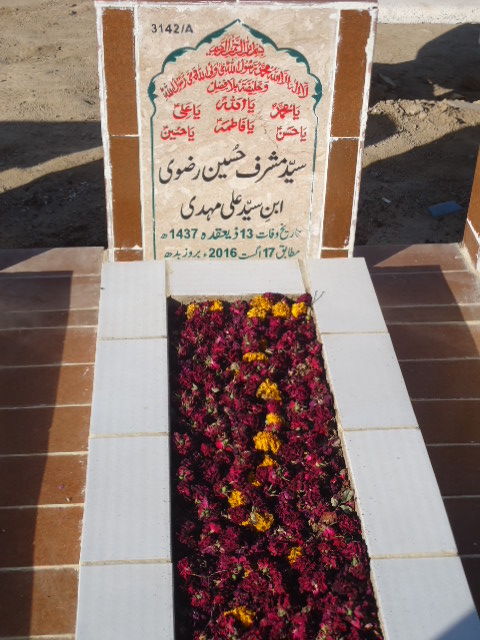 13142 – Syed Musharaf Hussain Rizvi