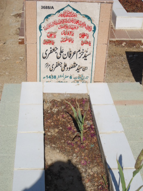 13688 – Syed Khurram  Irfan Ali Jaffery