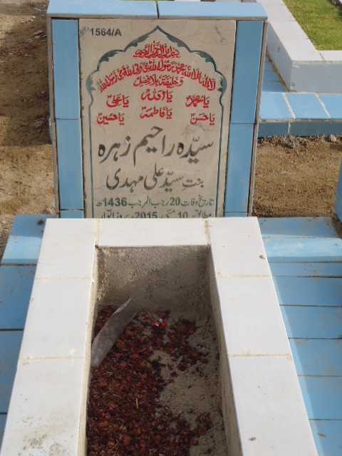 11564 – Syeda Raheem Zehra