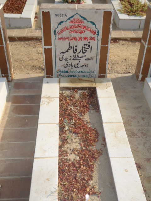 15637 – Iftikhar Fatima