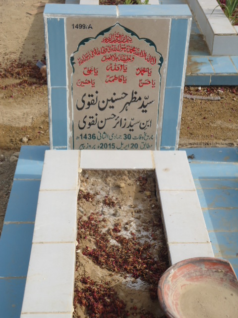 11499 – Syed Mazhar Hasnain Naqvi