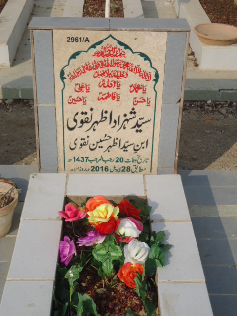 12961 – Syed Shahzad Azhar Naqvi