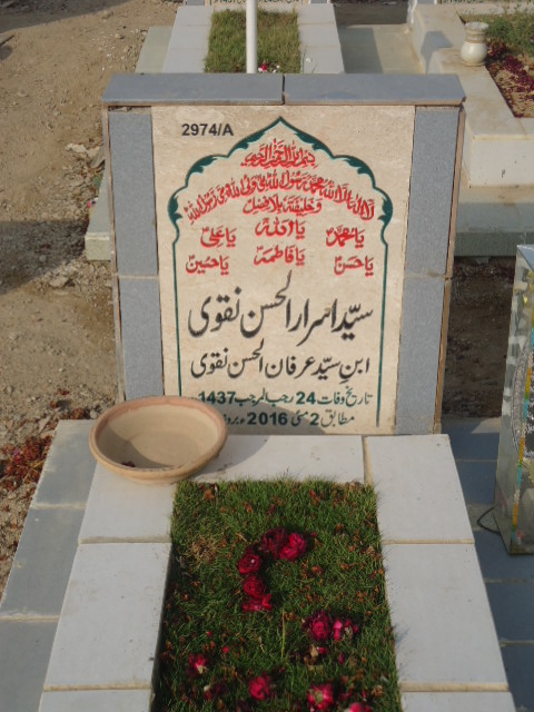 12974 – Syed Israr Ul Hassan Naqvi