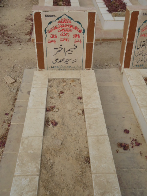 15549 – Faheem Akhtar
