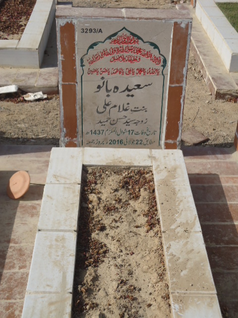 13293 – Saeeda Bano