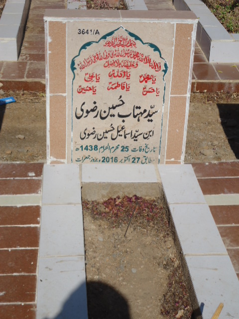13641 – Syed Mehtab Hussain Rizvi