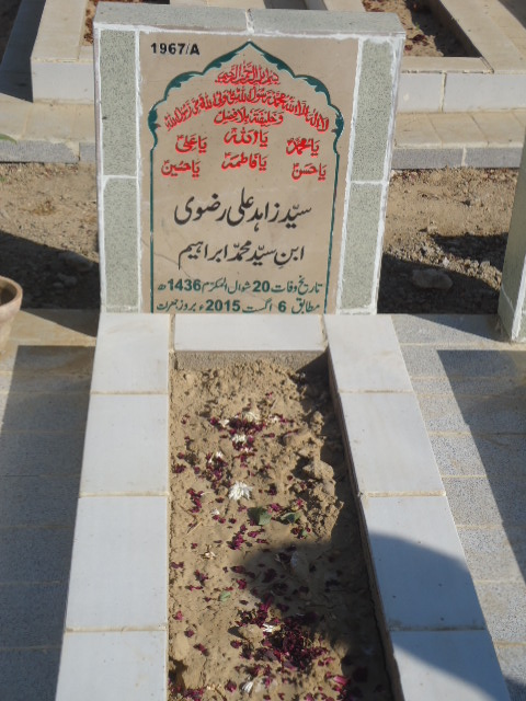 11967 – Syed Zahid Ali Rizvi