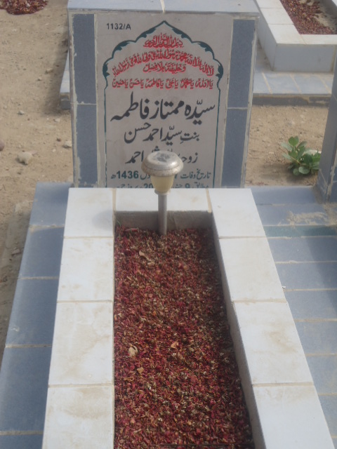 11132 – Syeda Mumtaz Fatima