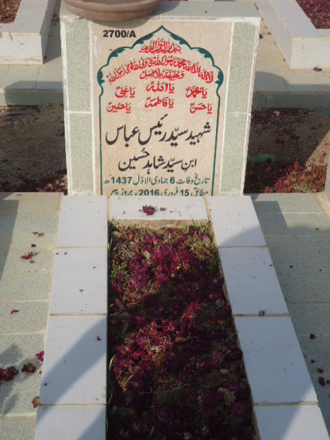 12700 – Shaheed Syed Raees Abbas