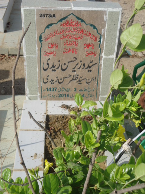 12573 – Syed Wazeer Hassan Zaidi