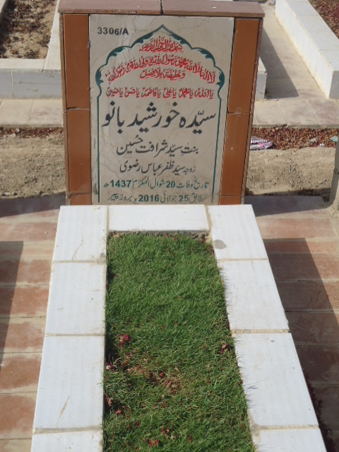 13306 – Syeda Khursheed Bano