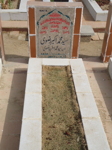 14242 – Syed Muhammad Akbar Rizvi