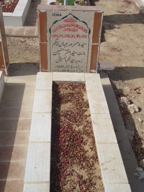13234 – Syeda Masroor Jahan Begum