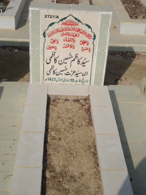 12727 – Syed Kazim Hussain Kazmi