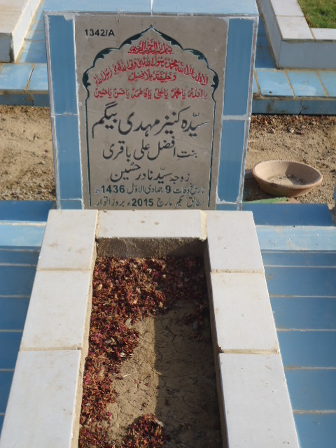 11342 – Syeda Kaneez Mehdi Begum