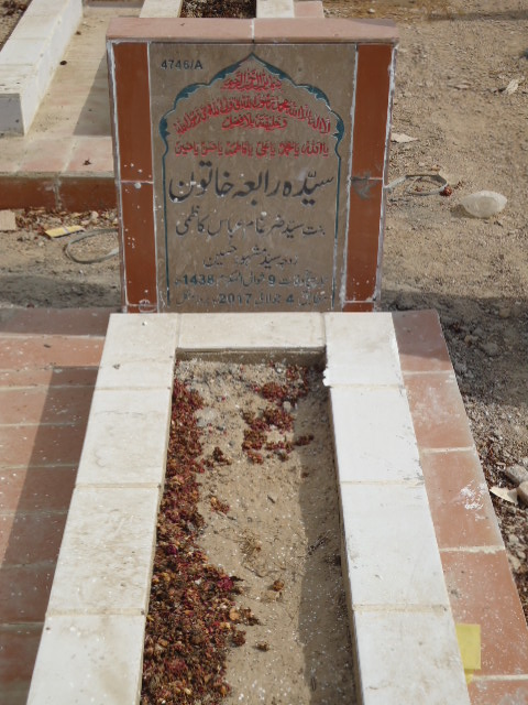 14746 – Syeda Rabia Khatoon