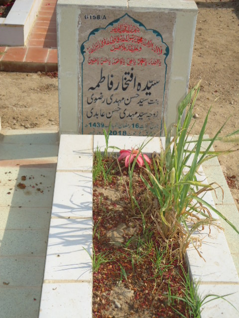 16158 – Syeda Iftikhar Fatima