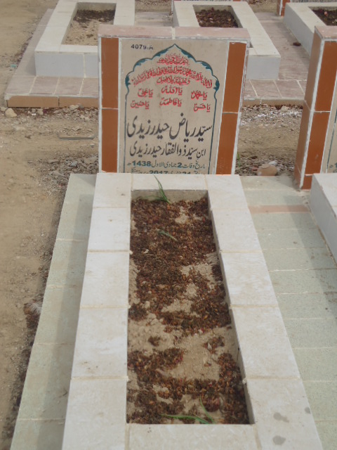 14079 – Syed Riyaz Haider Zaidi