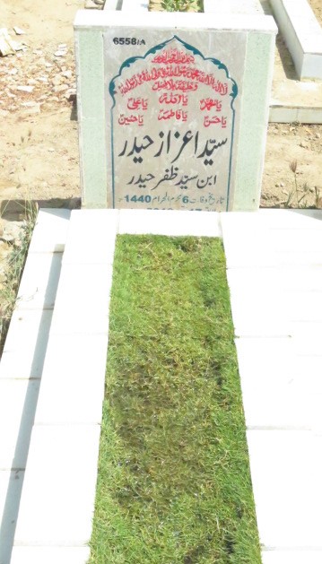16558 – Syed Aizaz Haider