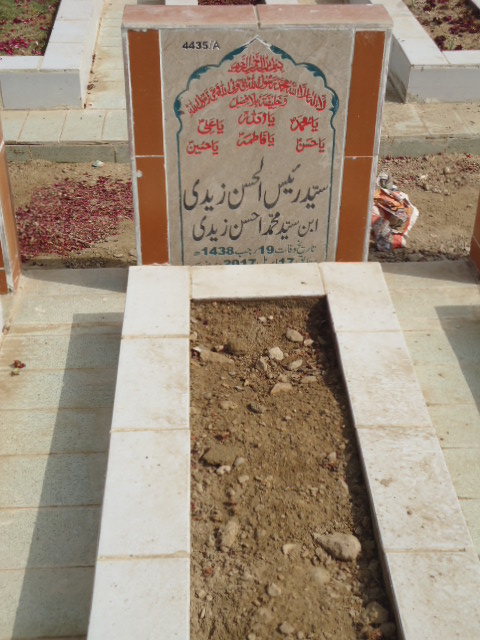 14435 – Syed Raees Ul Hassan Zaidi