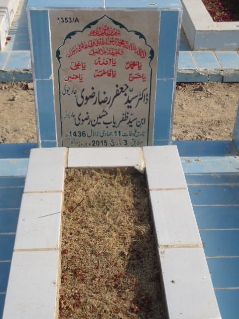 11353 – Dr Syed Jaffar Raza Rizvi
