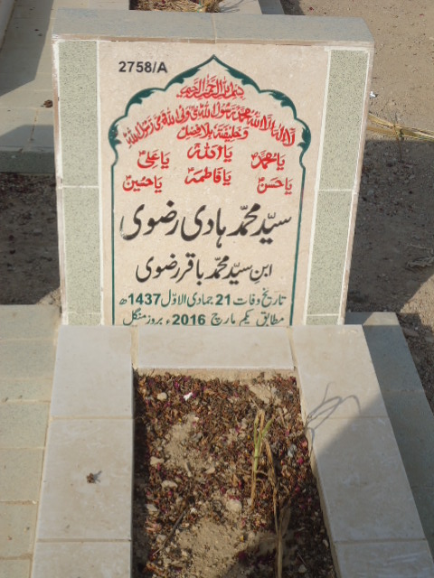 12758 – Syed Muhammad Hadi Rizvi