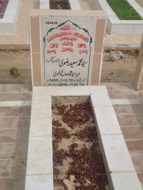13848 – Syed Muhammad Saeed Rizvi