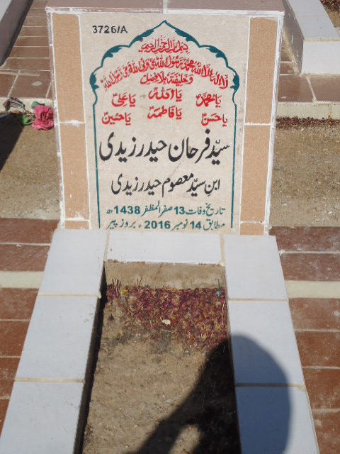 13726 – Syed Farhan Haider Zaidi