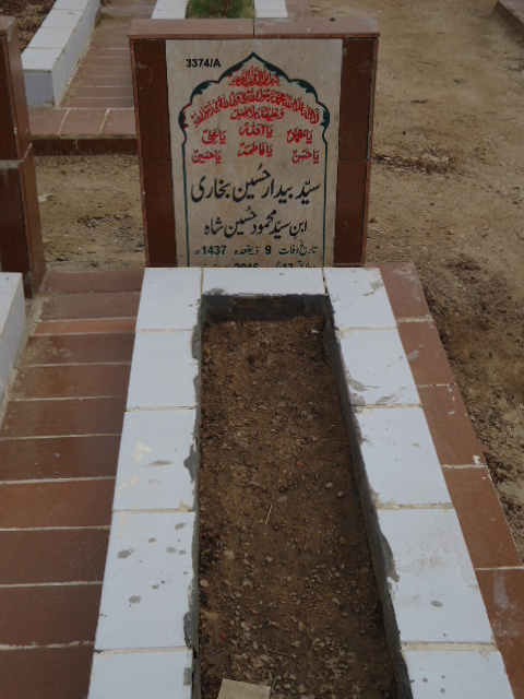 13374 – Syed Bedaar Hussain Bukhari