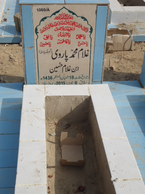 11660 – Ghulam Muhammad Parvi