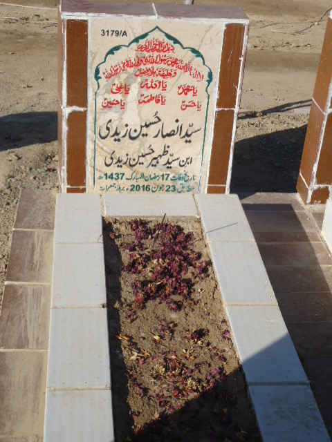 13179 – Syed Ansar Hussain Zaidi