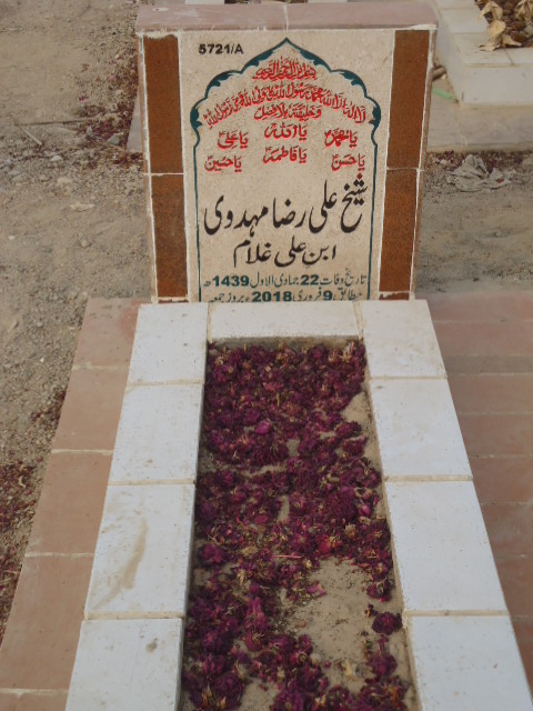 15721 – Sheikh Ali Raza Mehdvi