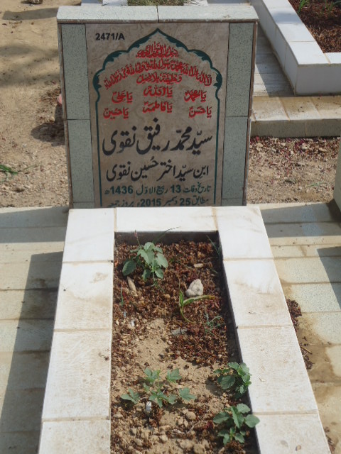 12471 – Syed Muhammad Rafique Naqvi