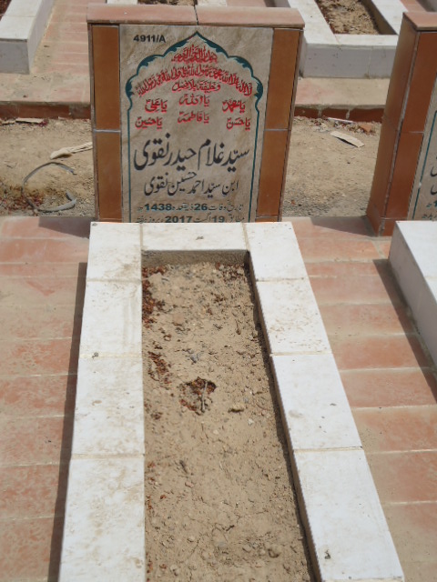 14911 – Syed Ghulam Haider Naqvi