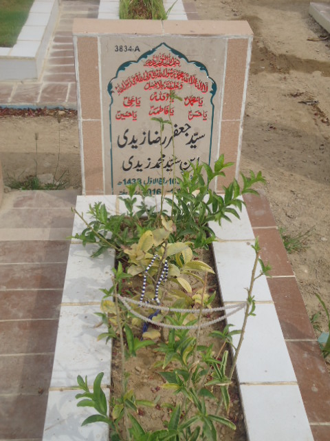 13834 – Syed Jaffar Raza Zaidi