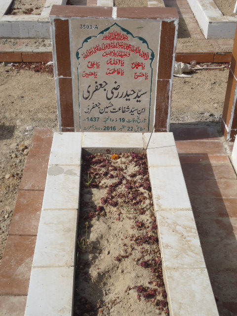 13503 – Syed Haider Razi Jaffery