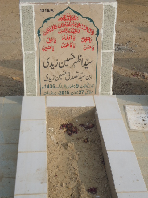 11815 – Syed Azhar Hussain Zaidi