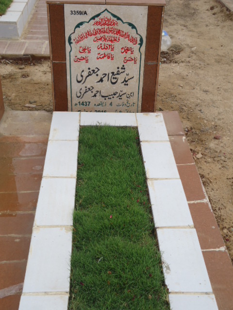 13359 – Syed Shafi Ahmed Jaffery