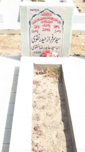 16472 – Syed Sarfaraz Haider Naqvi