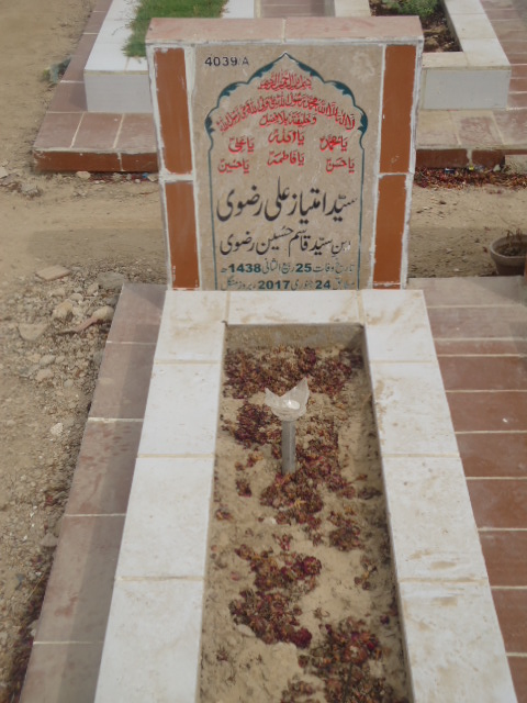 14039 – Syed Imtiaz Ali Rizvi