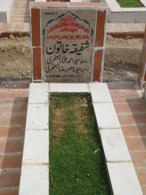 14852 – Shafiqa Khatoon