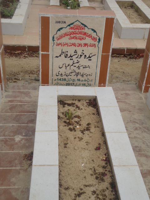 13997 – Syeda Khursheed Fatima