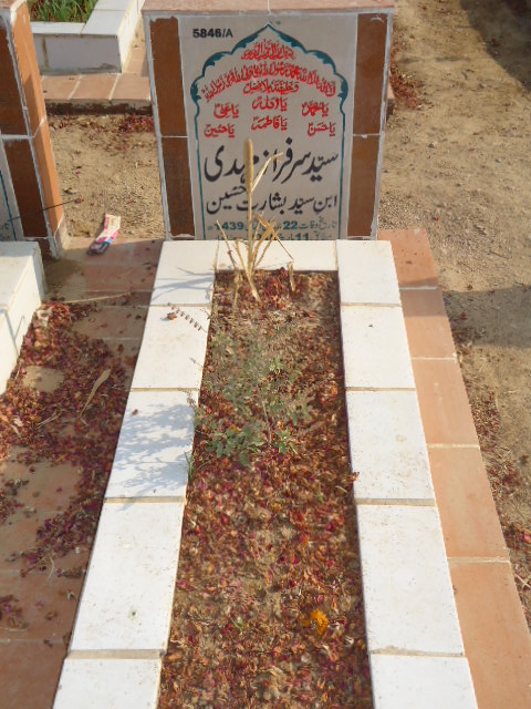 15846 – Syed Sarfaraz Mehdi