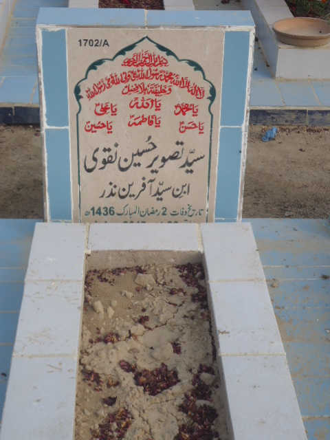 11702 – Syed Tasveer Hussain Naqvi