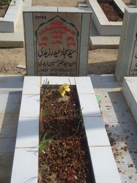 12374 – Syed Sajjad Haider Zaidi