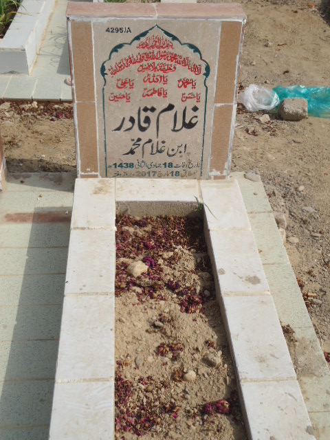 14295 – Ghulam Qadir