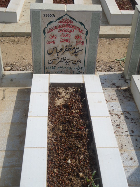 12360 – Syed Muzafar Abbas